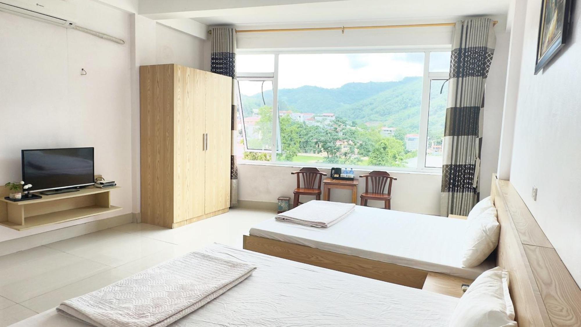 Quy Anh Hotel Bao Lac Town Exteriér fotografie
